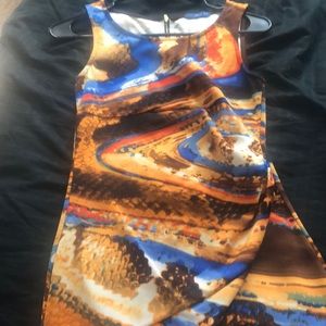 Multicolored dress